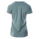 Tricou pentru femei HI-TEC Lady Nulis, Silver/Pine/Melange