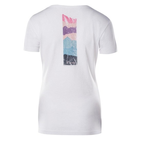 Tricou casual pentru femei ELBRUS Ukaja III, Alb