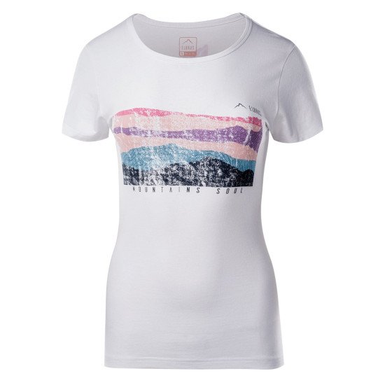 Tricou casual pentru femei ELBRUS Ukaja III, Alb