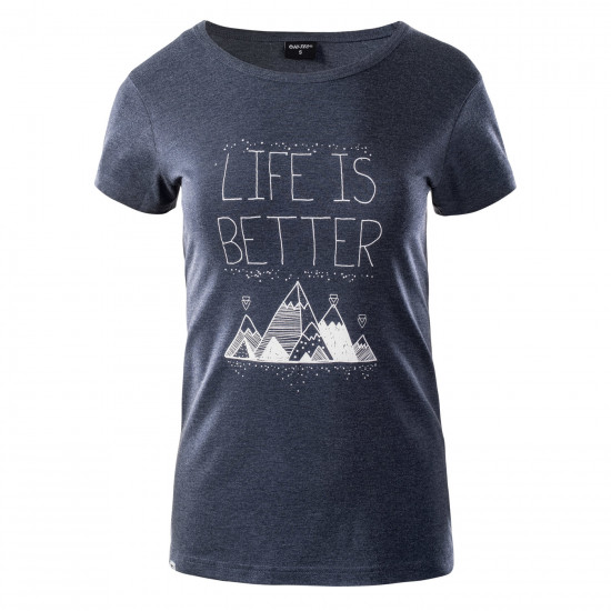 Tricou pentru femei HI-TEC Lady Hanni, Albastru inchis Tricou pentru femei HI-TEC Lady Hanni, Albastru inchis