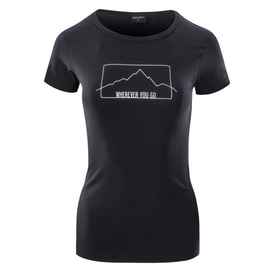 Tricou sport pentru femei HI-TEC Lady Rolic, Negru