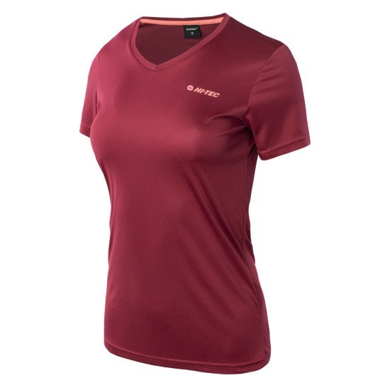 Tricou sport femei HI-TEC Lady Mani - Roșu