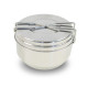 Vase de gatit din inox YATE Pot, 3 piese