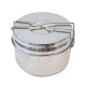Vase de gatit din otel YATE Basic, 3 piese Vase de gatit din otel YATE Basic, 3 piese