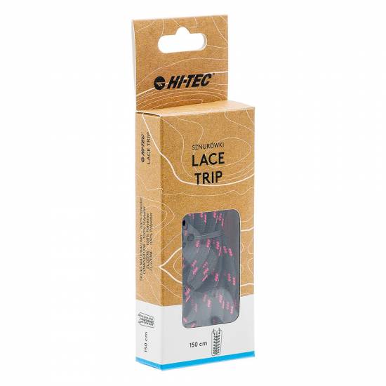 Sireturi HI-TEC Lace Trip, Fucsia