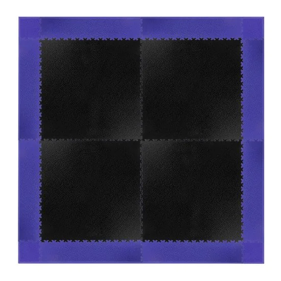 Set de piese de colt pentru podele modulare Simple, Albastru