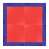 Set de piese de colt pentru podele modulare Simple, Albastru