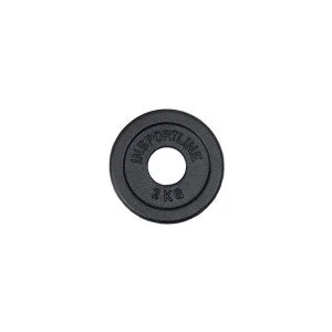 Disc olimpic din fonta inSPORTline Castblack OL 2 kg Disc olimpic din fonta inSPORTline Castblack OL 2 kg