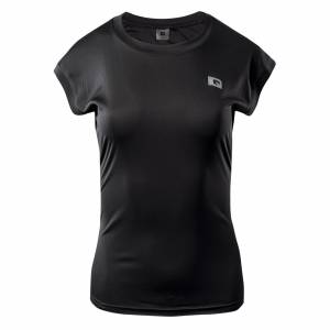 Tricou de femei IQ Ledia Wmns, Negru Tricou de femei IQ Ledia Wmns, Negru