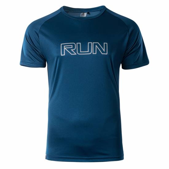 Tricou barbatesc IQ Etis, Albastru Tricou barbatesc IQ Etis, Albastru