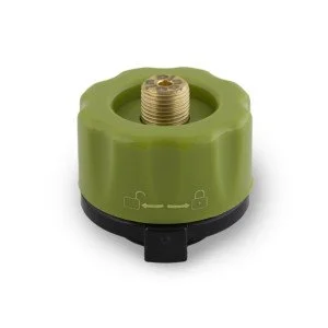 Adaptor pentru butelie cu gaz PINGUIN 220 g New, Verde Adaptor pentru butelie cu gaz PINGUIN 220 g New, Verde