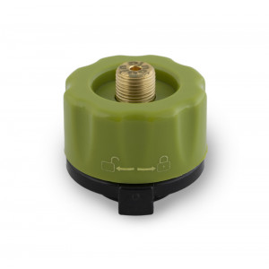 Adaptor pentru butelie cu gaz PINGUIN 220 g New, Verde Adaptor pentru butelie cu gaz PINGUIN 220 g New, Verde