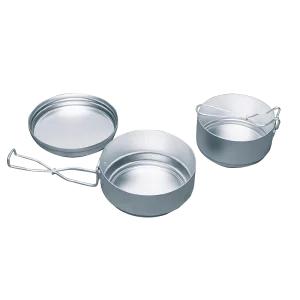 Vase din aluminiu pentru camping YATE Alu, 3 piese Vase din aluminiu pentru camping YATE Alu, 3 piese
