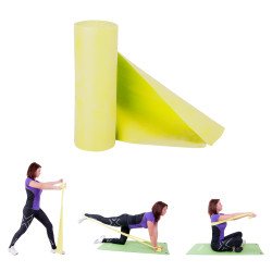 Bandă rezistență fitness inSPORTline Morpo Roll 5,5 m X-Light