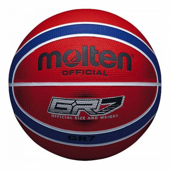 Minge baschet MOLTEN BGRX7-RB, Rosu/Albastru Minge baschet MOLTEN BGRX7-RB, Rosu/Albastru