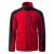 Bluza polar pentru barbati HI-TEC Monroe, Rosu/Negru