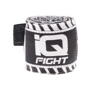 Bandaj de box pentru mâiniI IQ Venda II 2.5 white pattern Bandaj de box pentru mâiniI IQ Venda II 2.5 white pattern