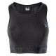 Bustiera sport pentru femei IQ Woysh WMNS, Negru