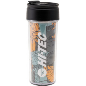 Cana termos HI-TEC Whip 400 ml, Portocaliu/Albastru