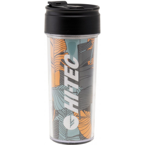 Cana termos HI-TEC Whip 400 ml, Portocaliu/Albastru