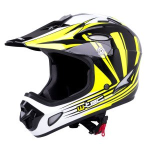 Casca de protectie Downhill W-TEC FS-605 - Yellow Graphic Casca de protectie Downhill W-TEC FS-605 - Yellow Graphic