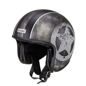 Casca moto W-TEC Angeric Grey Star, Negru/Gri Casca moto W-TEC Angeric Grey Star, Negru/Gri
