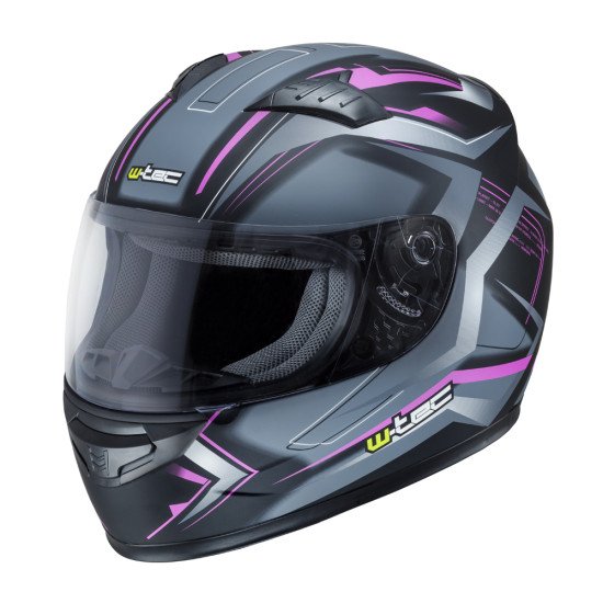 Casca moto W-TEC FS-805V, Future Magenta