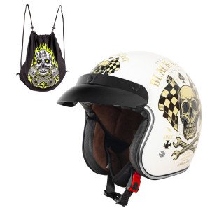 Casca moto W-TEC V541 Black Heart, Starter - Alb lucios Casca moto W-TEC V541 Black Heart, Starter - Alb lucios