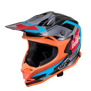 Casca moto W-TEC V321 - Portocaliu/Multicolor Casca moto W-TEC V321 - Portocaliu/Multicolor