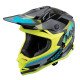 Casca moto W-TEC V321 - Galben/Multicolor