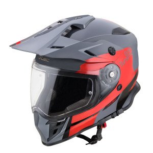 Casca moto W-TEC V331 PR Graphic, Rosu/Gri Casca moto W-TEC V331 PR Graphic, Rosu/Gri