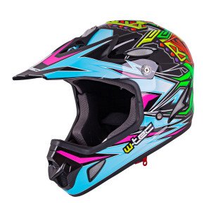 Casca de protectie Downhill W-TEC FS-605 - Blue Ritual Casca de protectie Downhill W-TEC FS-605 - Blue Ritual