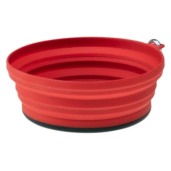 Bol pliabil din silicon ELBRUS Aquila 550 ml, Rosu Bol pliabil din silicon ELBRUS Aquila 550 ml, Rosu