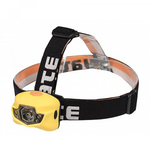 Lampa Frontala YATE Panter 3W+2LED, Galben Lampa Frontala YATE Panter 3W+2LED, Galben