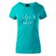 Tricou pentru femei HI-TEC Lady Elsea, Albastru Tricou pentru femei HI-TEC Lady Elsea, Albastru