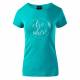 Tricou pentru femei HI-TEC Lady Elsea, Albastru