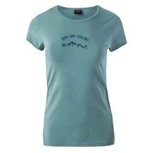 Tricou femei HI-TEC Lady Vandra - Turcoaz