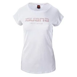 Tricou sport pentru femei IGUANA Nuka W, Alb