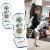Protectii tibie copii inSPORTline Shinzox - Alb