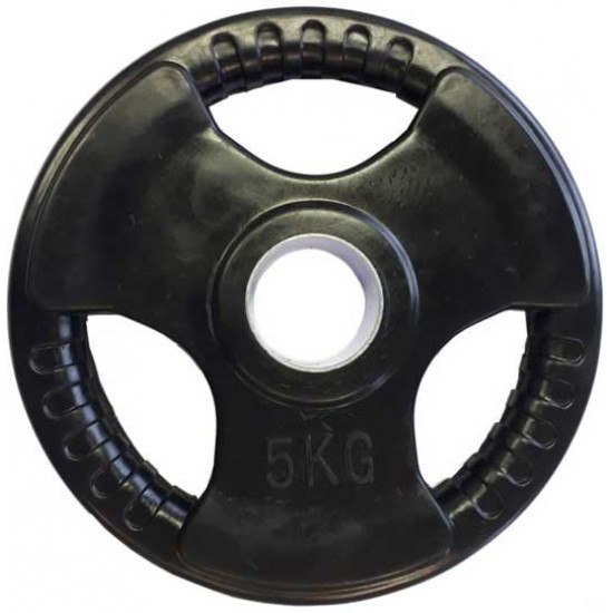 Disc greutate din fonta/cauciuc SPARTAN 2 x 15kg/50mm