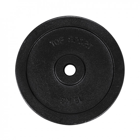 Disc greutate din fonta TOP SPORT Castyr 15 kg