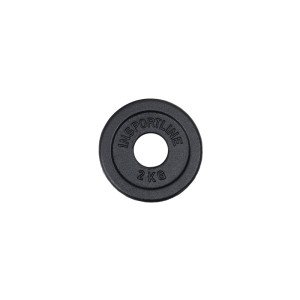 Disc olimpic din fonta inSPORTline Castblack OL 2 kg Disc olimpic din fonta inSPORTline Castblack OL 2 kg