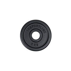 Disc olimpic din fonta inSPORTline Castblack OL 5 kg Disc olimpic din fonta inSPORTline Castblack OL 5 kg