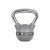 Kettlebell cromata inSPORTline PU 8 kg