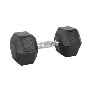 Gantera hexagonala inSPORTline Hexsteel 18 kg Gantera hexagonala inSPORTline Hexsteel 18 kg
