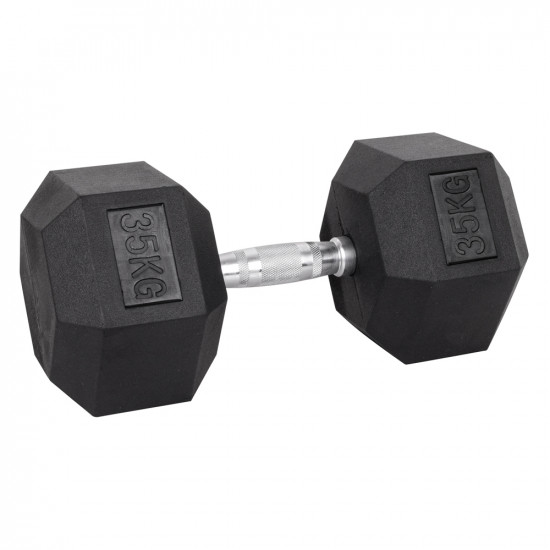 Gantera hexagonala inSPORTline Hexsteel 35 kg