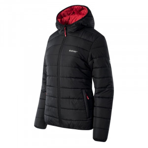 Geaca de dama HI-TEC Lady Halden, Negru / Rosu Geaca de dama HI-TEC Lady Halden, Negru / Rosu