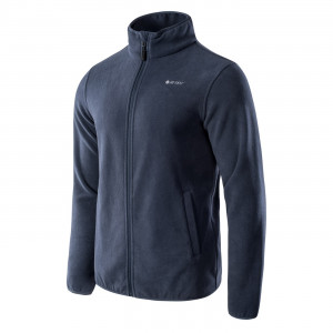 Geaca fleece pentru barbati HI-TEC Zoe, Indigo Geaca fleece pentru barbati HI-TEC Zoe, Indigo