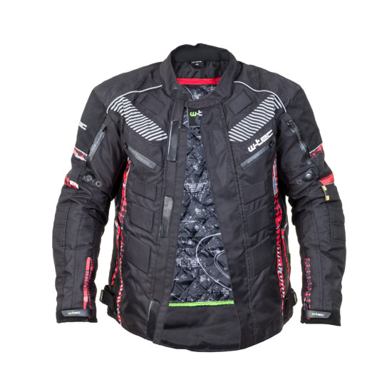 Geaca moto pentru barbati W-TEC Kamicer NF-2100, Negru Geaca moto pentru barbati W-TEC Kamicer NF-2100, Negru