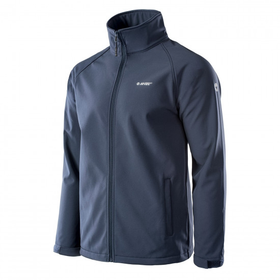 Geaca softshell pentru barbati HI-TEC Riman, Albastru inchis